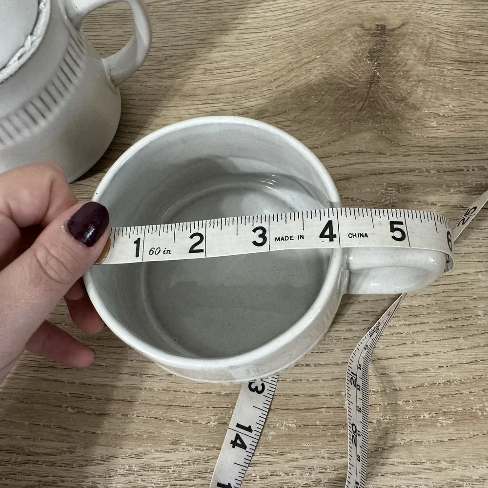 Hearth & Hand Magnolia Stoneware Coffee Pot‎ & Mug Set Joanna Gaines Tea Pot Cup
